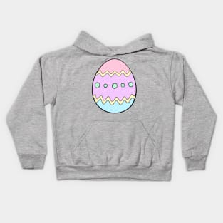 Pastel Easter Egg Kids Hoodie